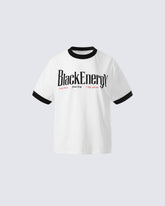 American Style Lip Print Regular-Shoulder T-Shirt