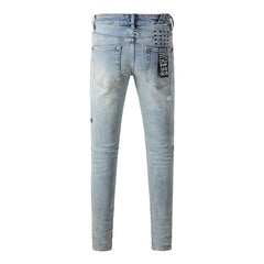 Classic Blue Denim with a Sleek and Minimalist Look 3024