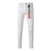 Effortless White Denim with a Simple and Elegant Design 3026