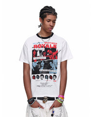Rock Hip-Hop Graphic T-shirt