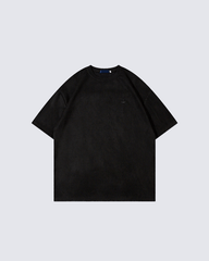 Minimalist Cross Embroidery T-shirt – Street-Inspired Casual Wear