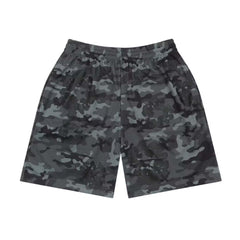 Denim Tears Camo Cotton Wreath Mesh Shorts Black Grey