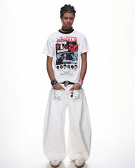 Rock Hip-Hop Graphic T-shirt