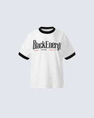 American Style Lip Print Regular-Shoulder T-Shirt