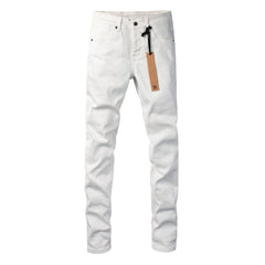 Effortless White Denim with a Simple and Elegant Design 3026