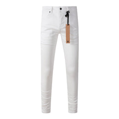 Effortless White Denim with a Simple and Elegant Design 3026