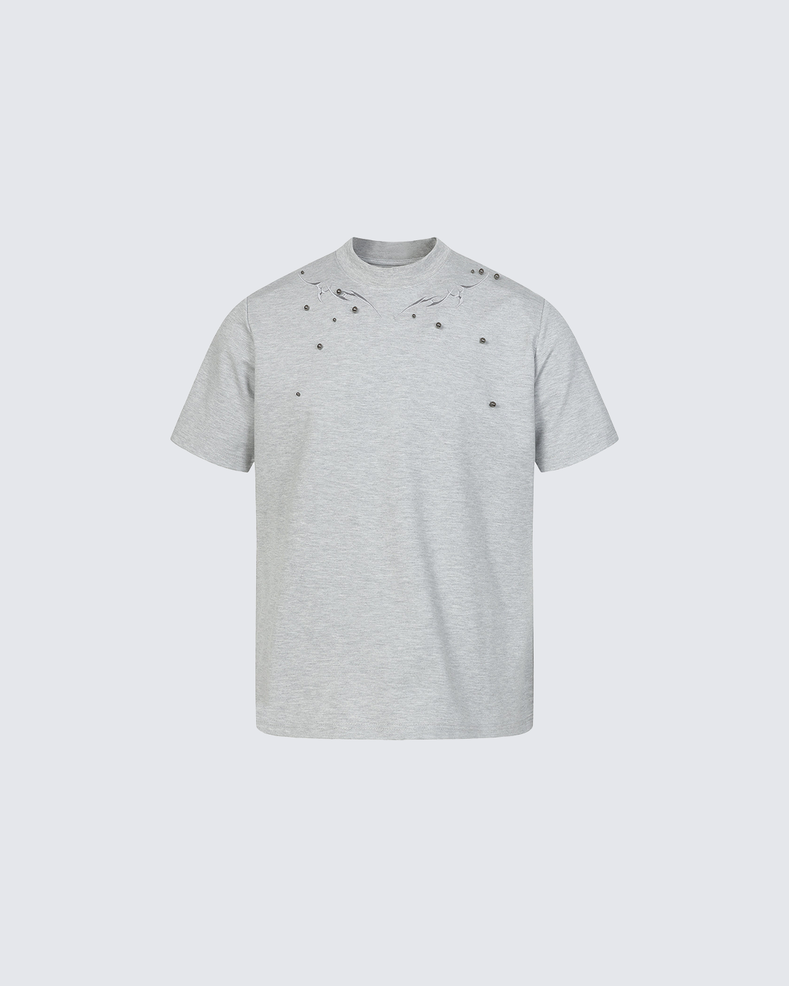 Studded Flame Spine T-Shirt