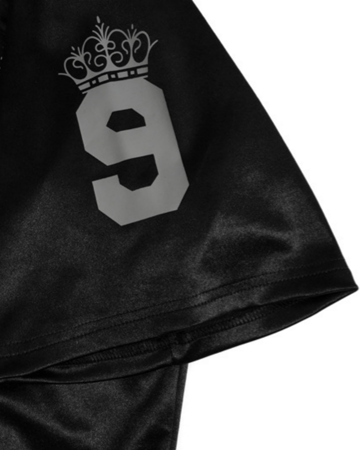 Retro-Inspired Oversized Football Jersey