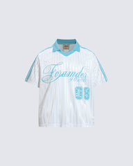 New Striped Polo Jersey T-Shirt