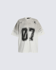 "07 Edge" Vintage Graphic Oversized T-Shirt