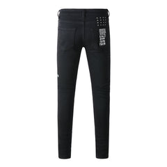 Ksubi Jeans Classic Black Skinny Jeans with Clean Lines and Sleek Fit 3004