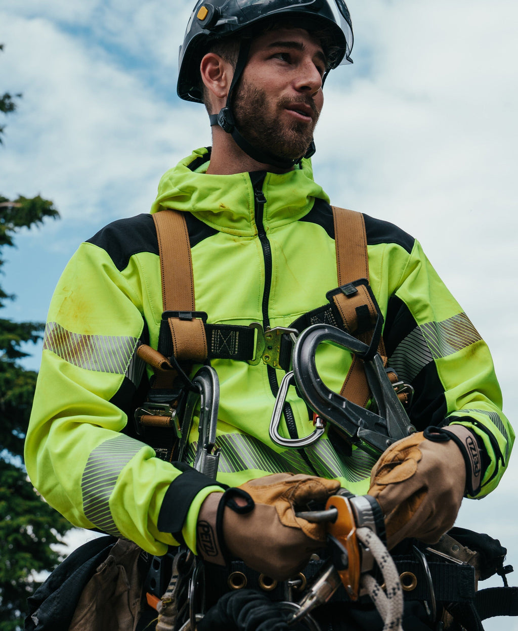 S3 Solution Hoodie - Hi Vis