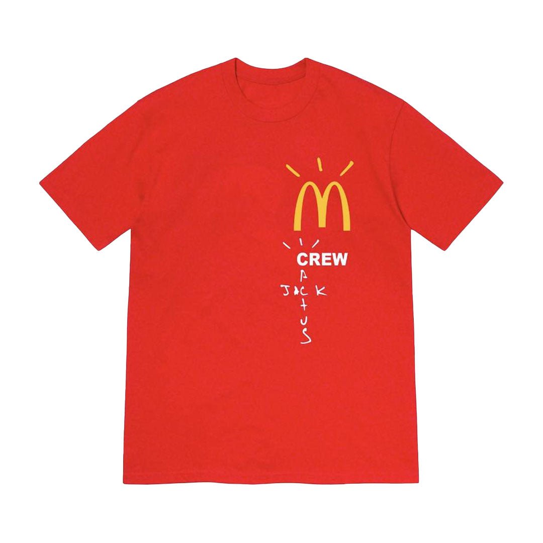 Travis Scott x Mcdonald's Crew Tee Red